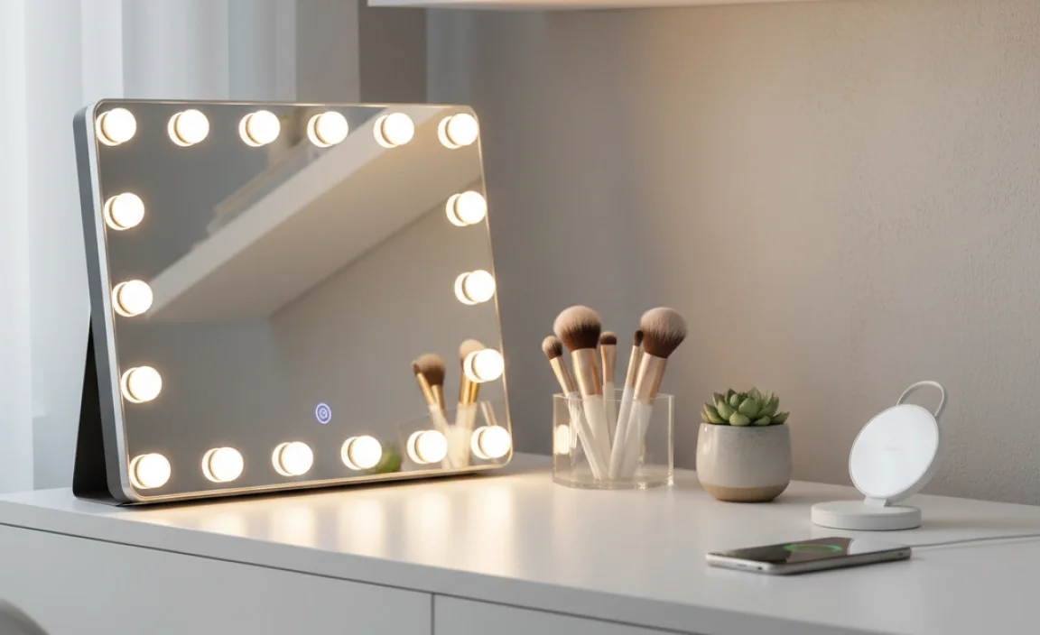 Mirror With Lights For Desk: Perfect Illumination Solutions