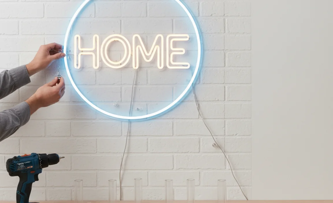 Mounting Options for Neon Signs