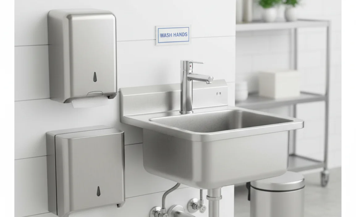 Necessary Accessories for Hand Sinks