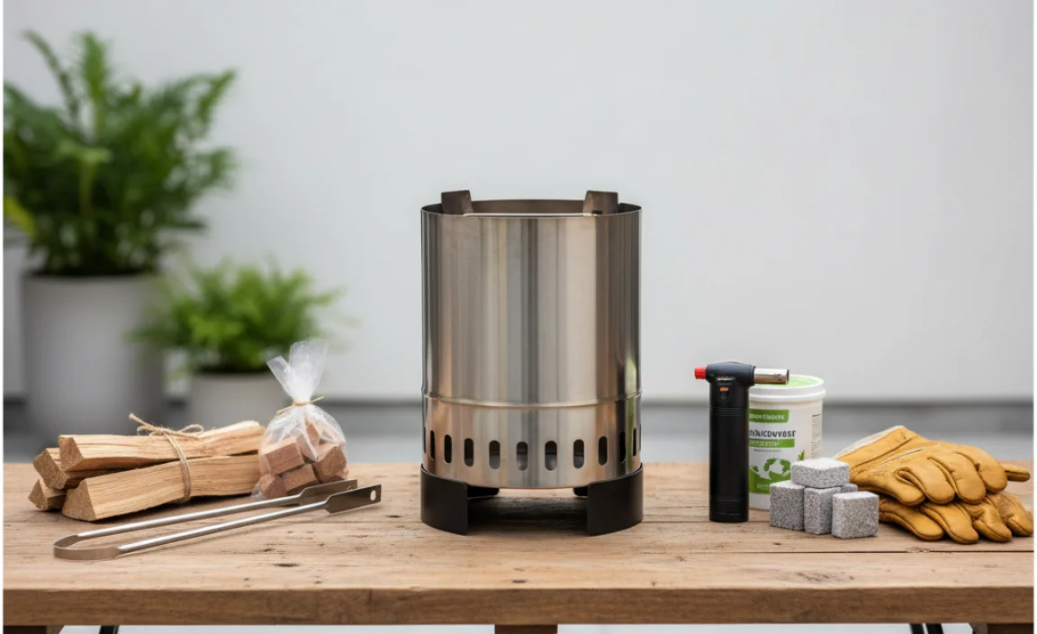 Necessary Materials for Lighting a Solo Stove