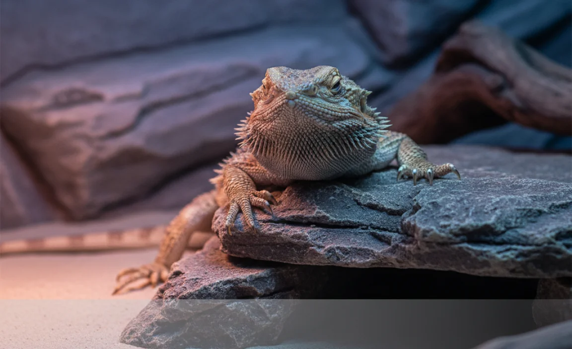 Nighttime Activity Levels of Bearded Dragons