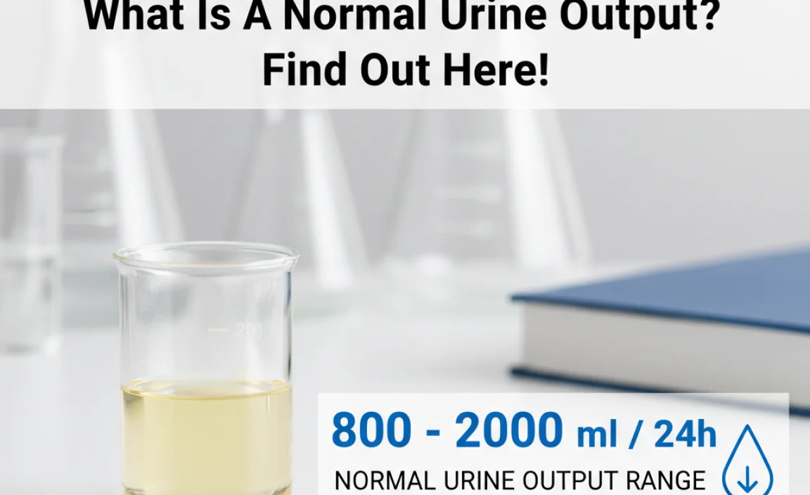 Normal Urine Output Range