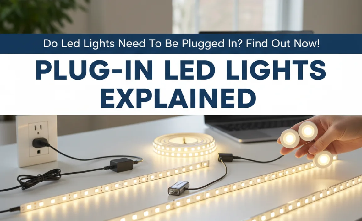 Plug-in LED Lights Explained