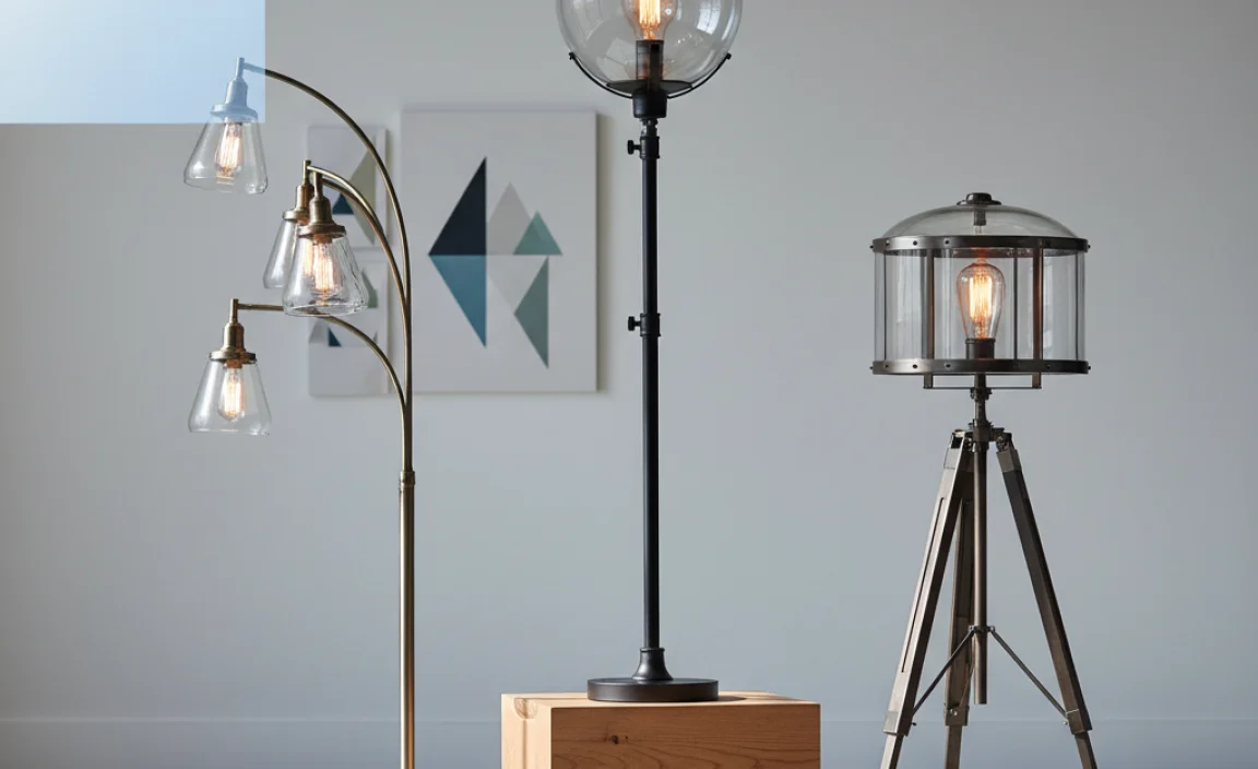 Popular Brands Manufacturing Industrial Floor Lamps