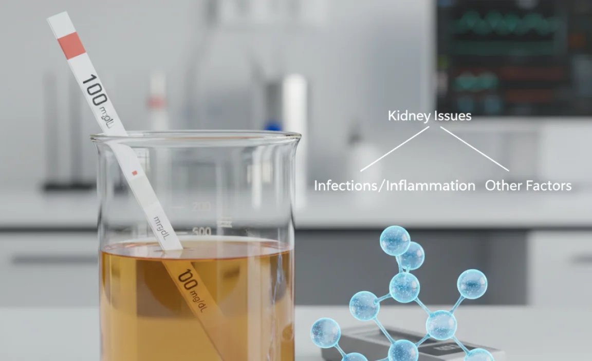 Possible Causes of 100 mg/dL Protein in Urine