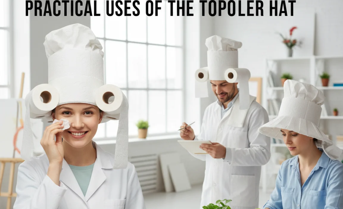 Practical Uses of the Toilet Paper Hat