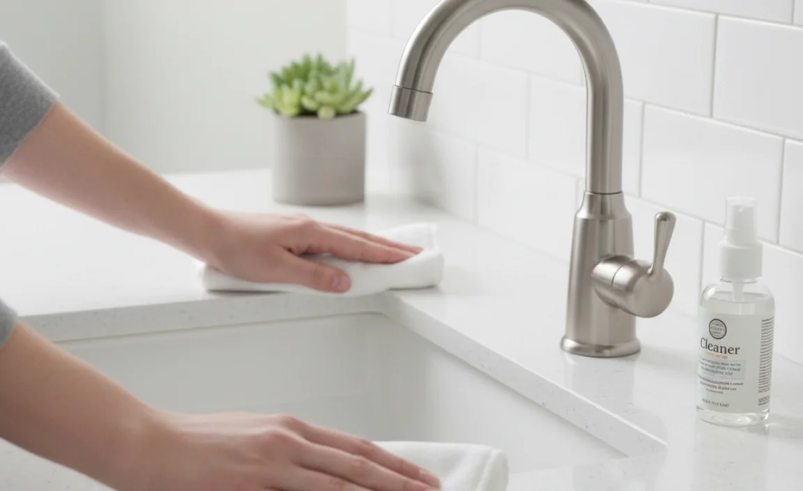 Preparing the Area for Cleaning