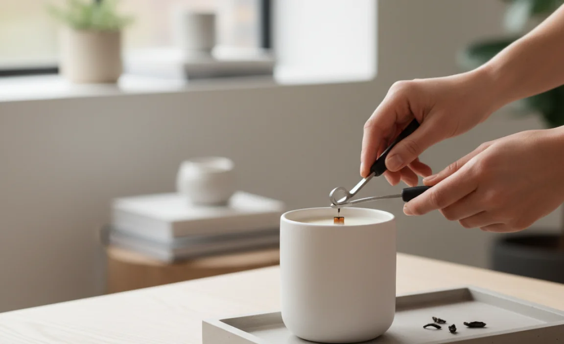 Preparing the Candle