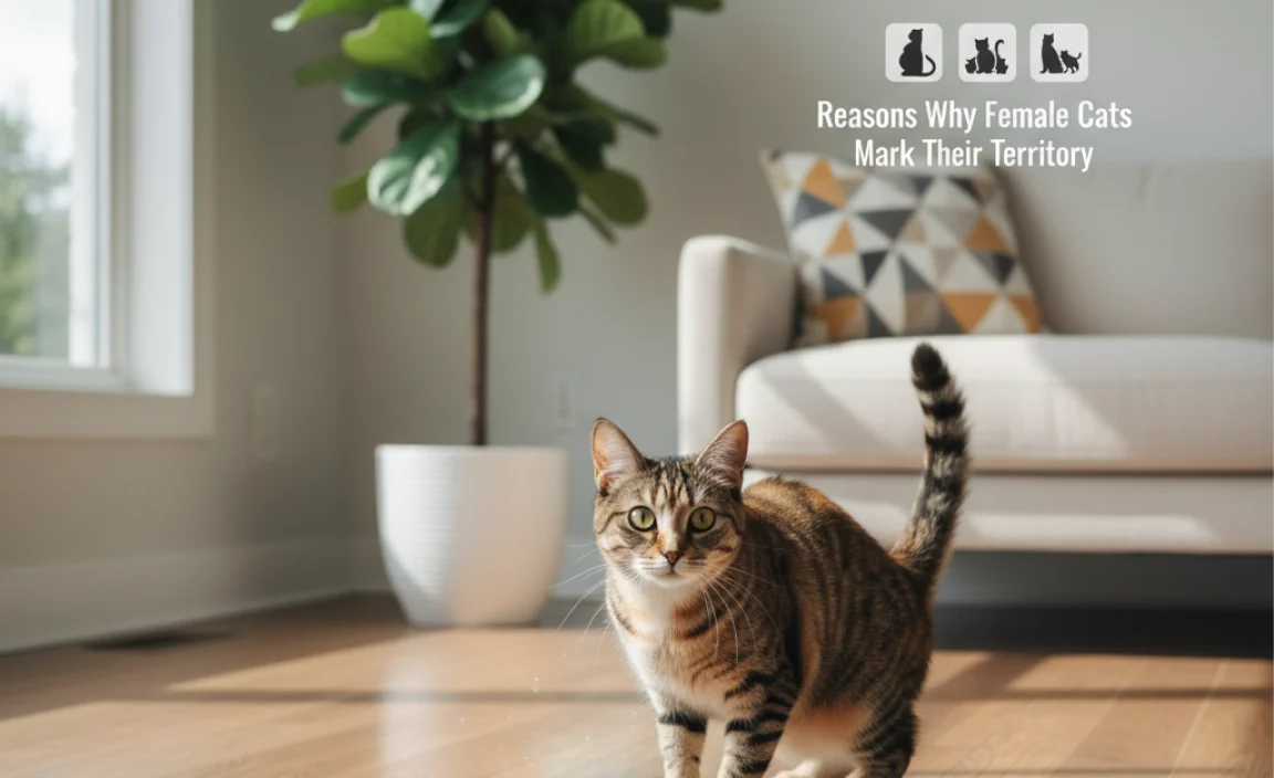 Reasons Why Female Cats Mark Their Territory