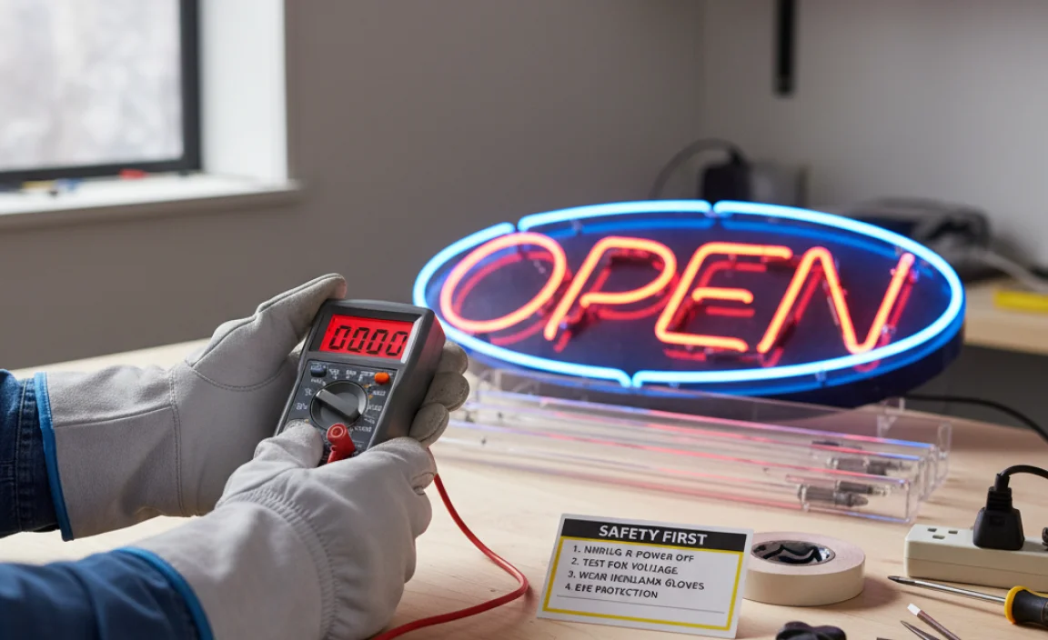 Safety Precautions Before Repairing