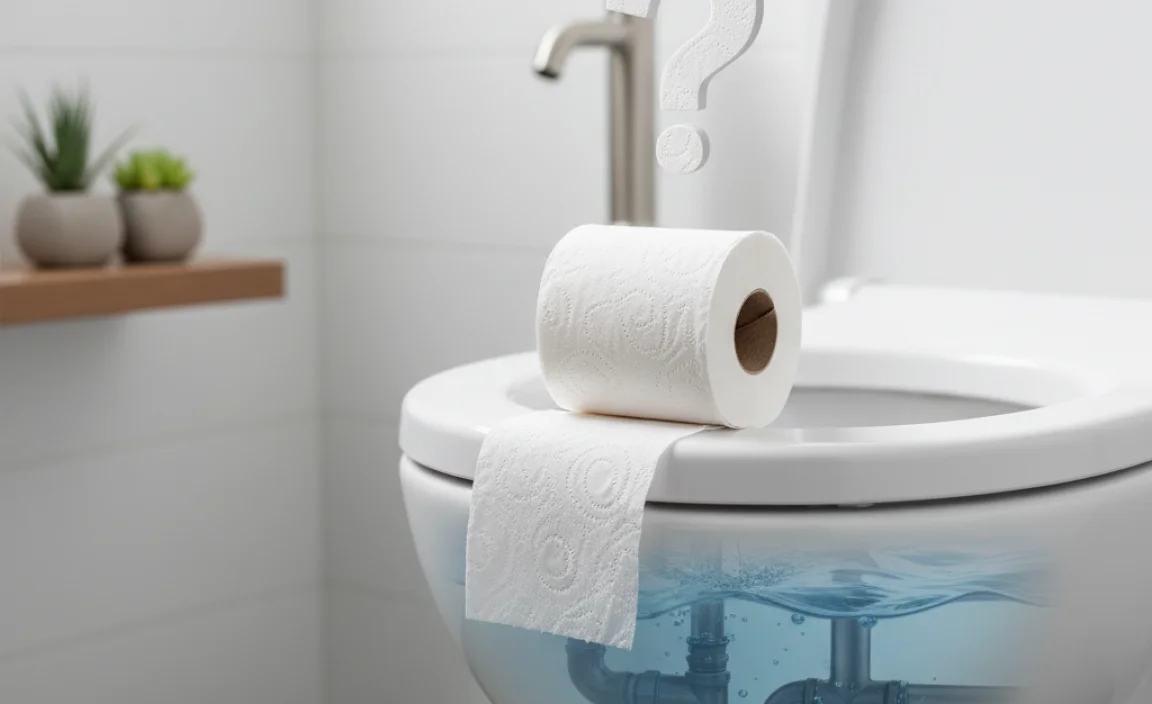 Should You Flush Toilet Paper?