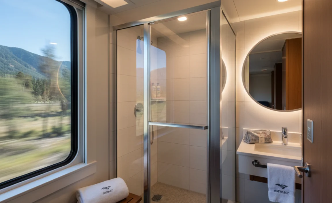 Shower Availability on Amtrak Routes