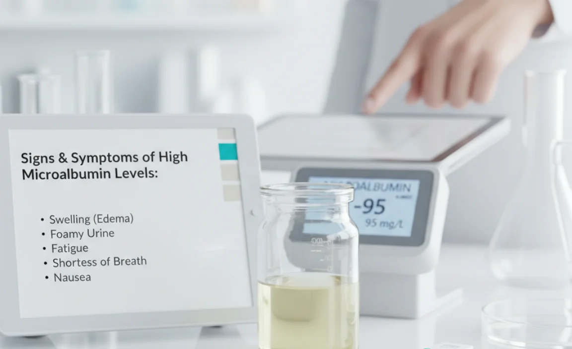 Signs and Symptoms of High Microalbumin Levels