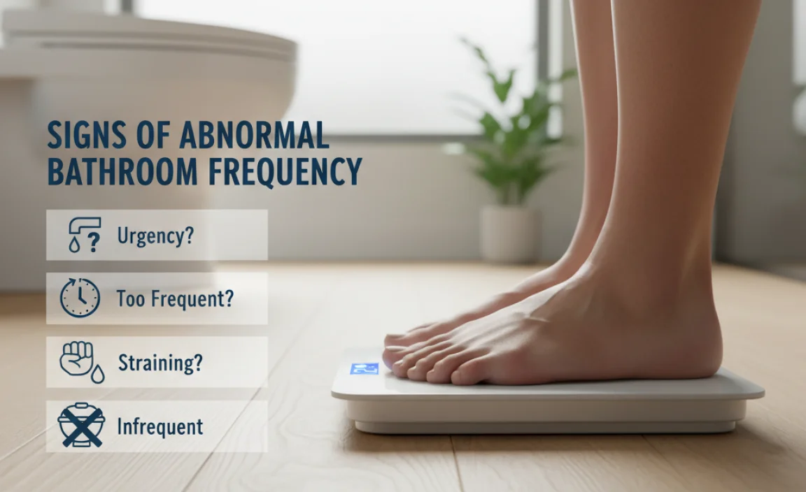 Signs of Abnormal Bathroom Frequency