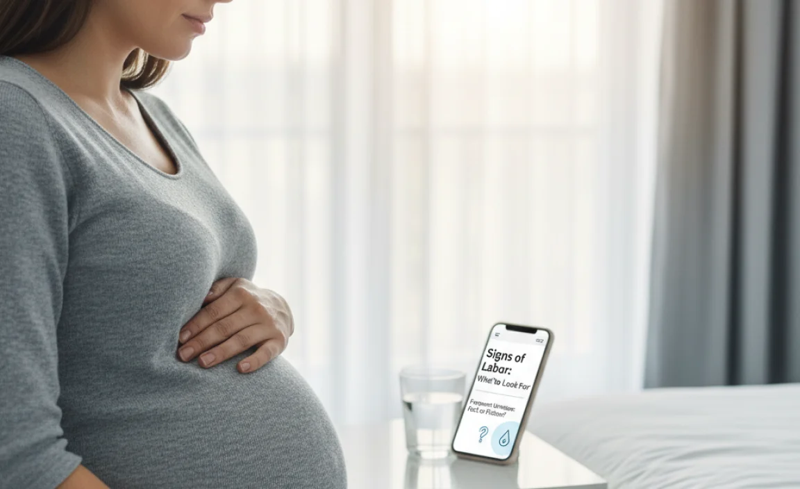 Signs of Labor: What to Look For