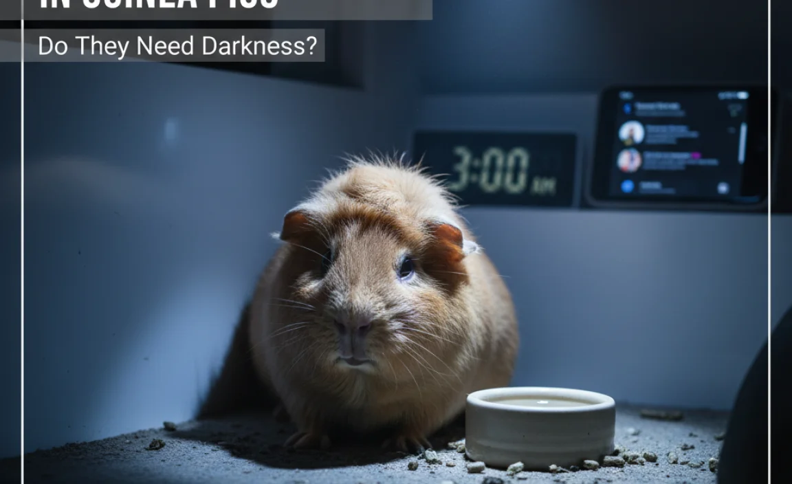 Signs of Light Stress in Guinea Pigs