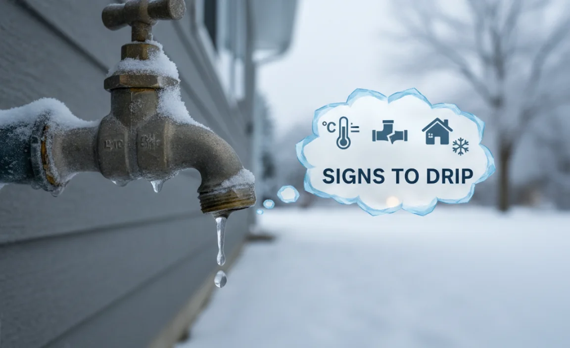 Signs That Indicate You Should Drip Faucets