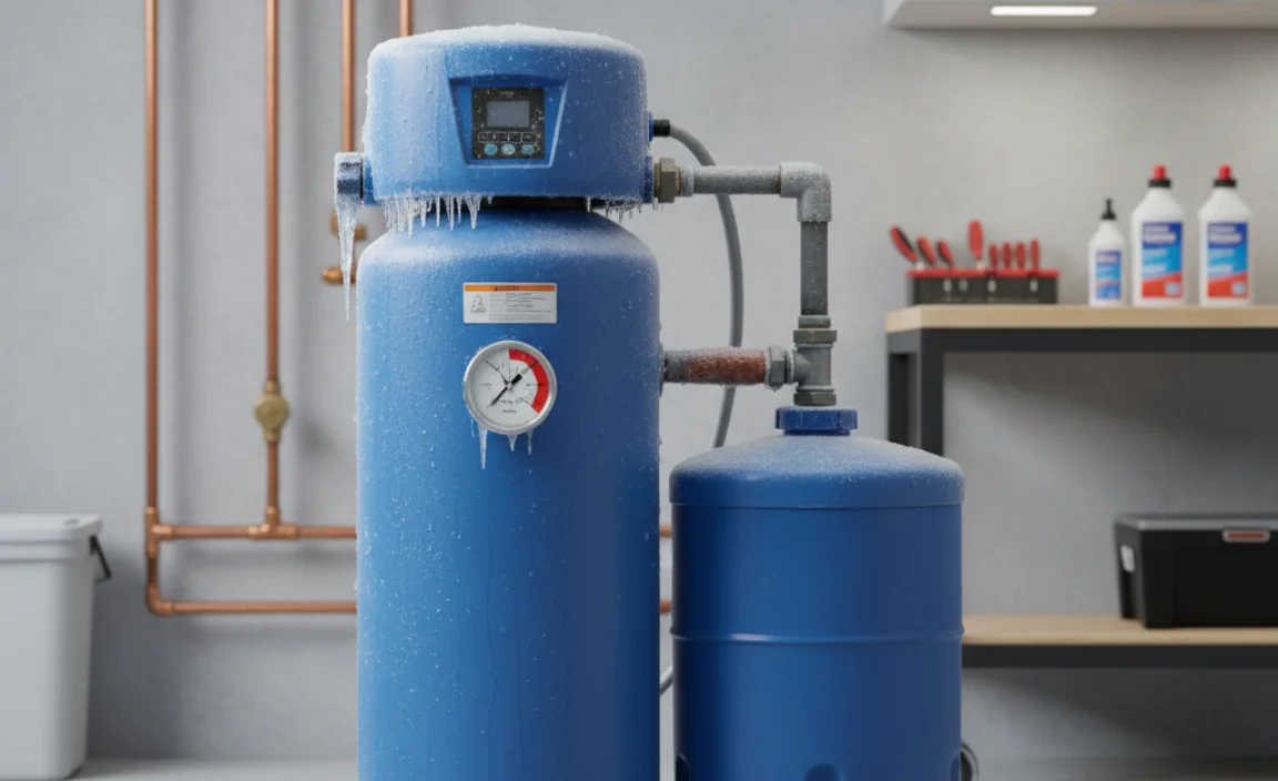 Signs That Your Water Softener Needs Winterizing