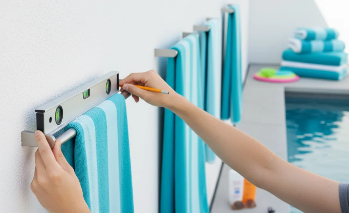 Step-by-Step Guide: Installing a Wall-Mounted Towel Rack