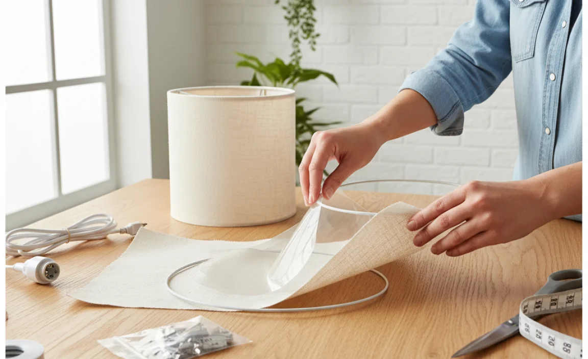 Step-by-Step Guide to Assembling Your DIY Lampshade