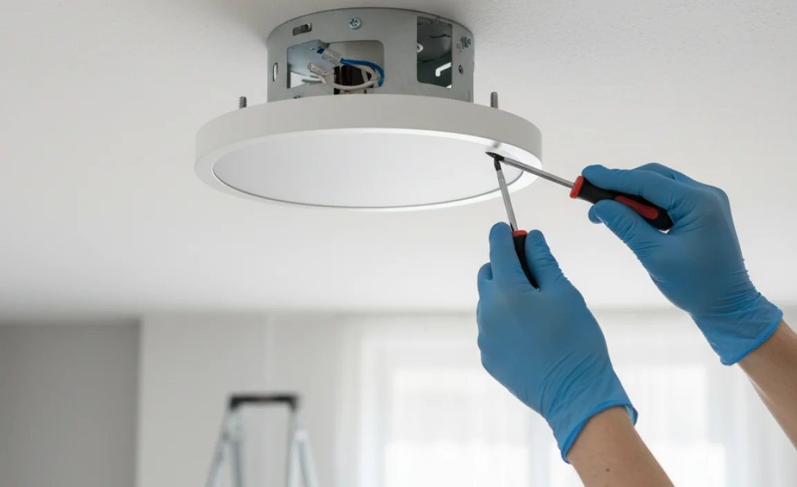 Step-by-Step Guide to Remove LED Ceiling Light