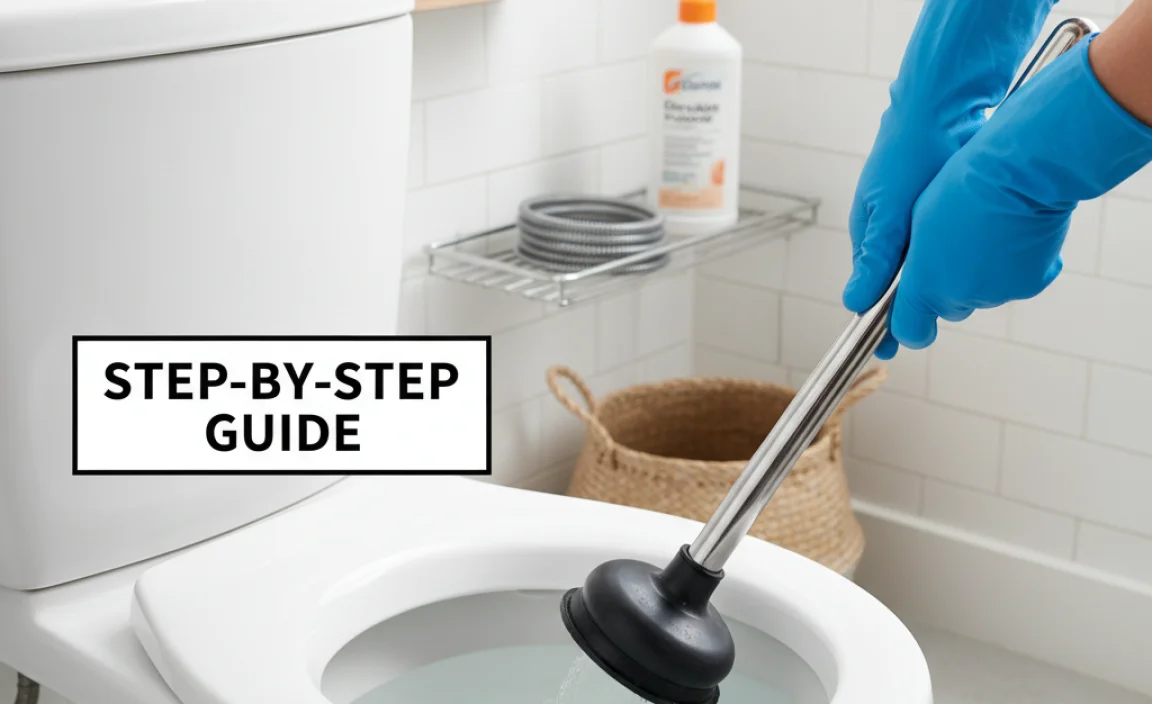 Step-by-Step Guide to Unclogging a Toilet
