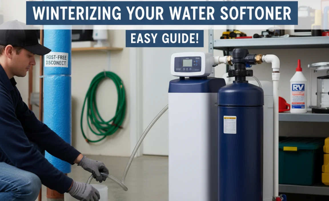 Step-by-Step Guide to Winterizing Your Water Softener