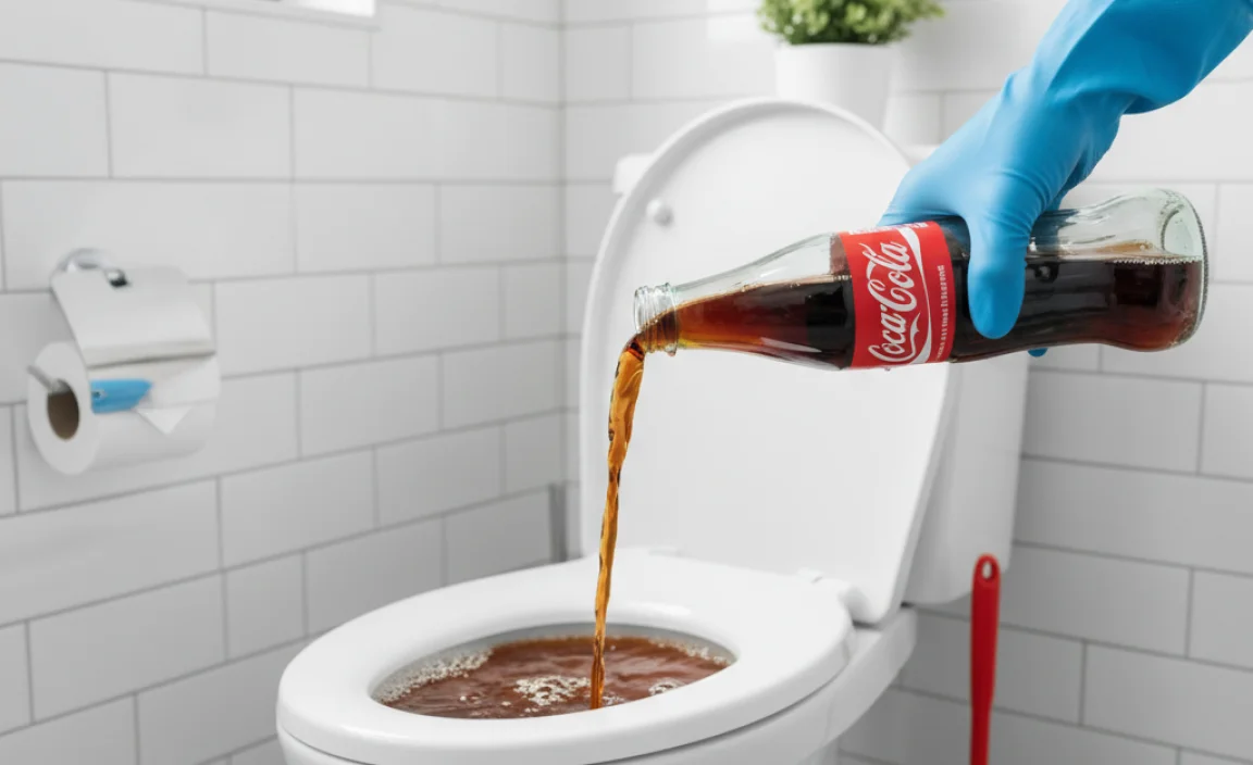 Step-by-Step Instructions to Clean Your Toilet with Coke