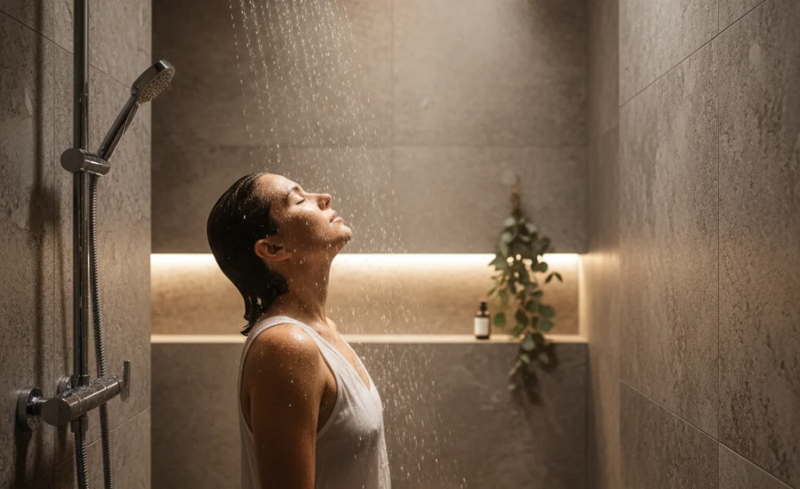 Step-by-Step: Taking a Sinus-Clearing Hot Shower