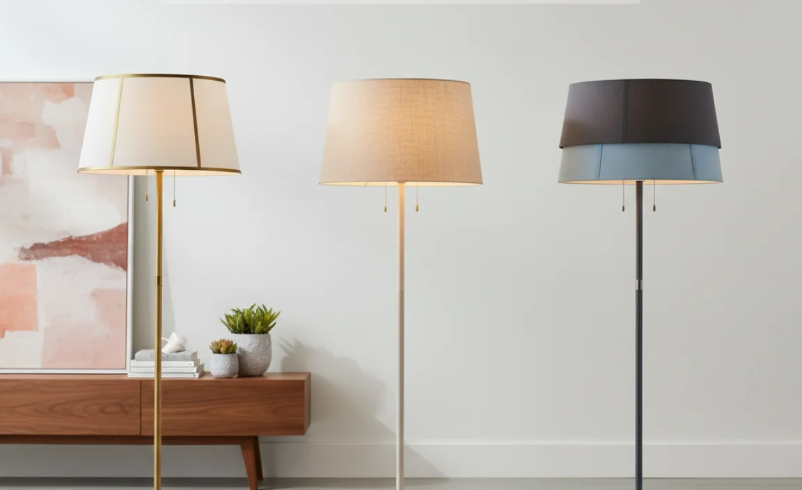 Stylish Lamp Shades For Torchiere Floor Lamps: Enhance Your Decor