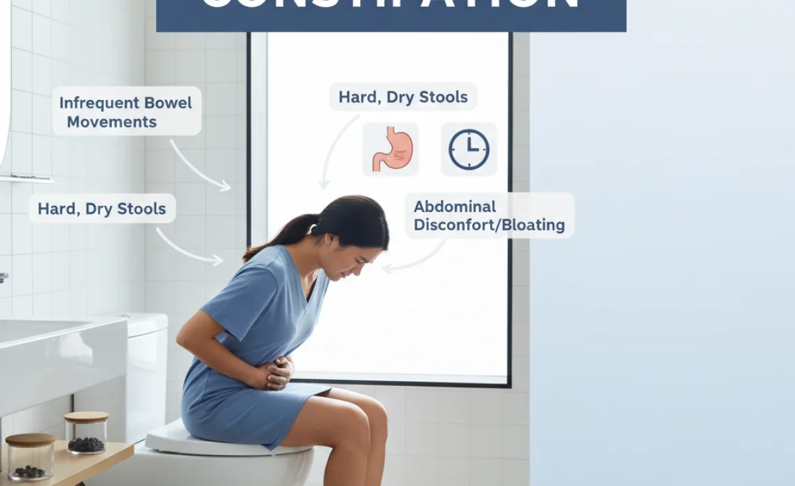 Symptoms of Constipation