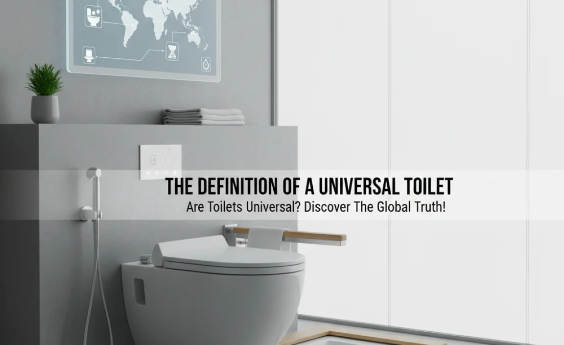 The Definition of a Universal Toilet