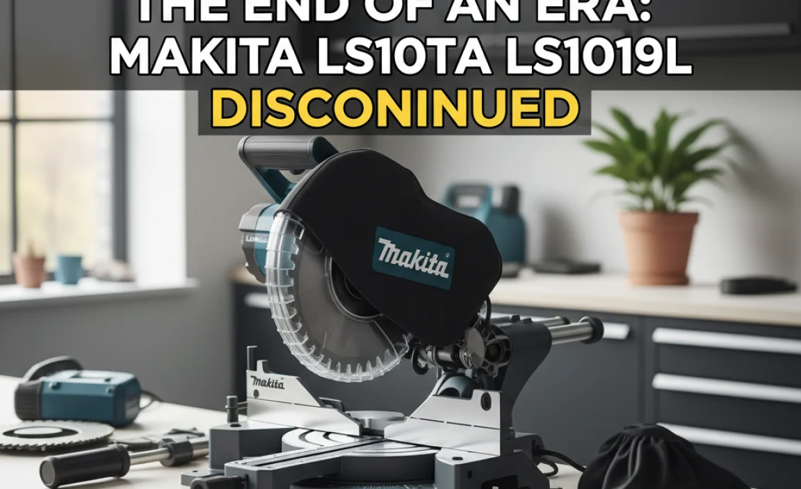 The End Of An Era: Makita LS1019L Discontinued