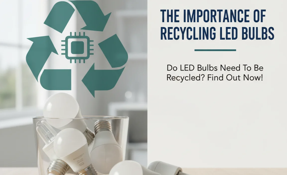 The Importance of Recycling LED Bulbs