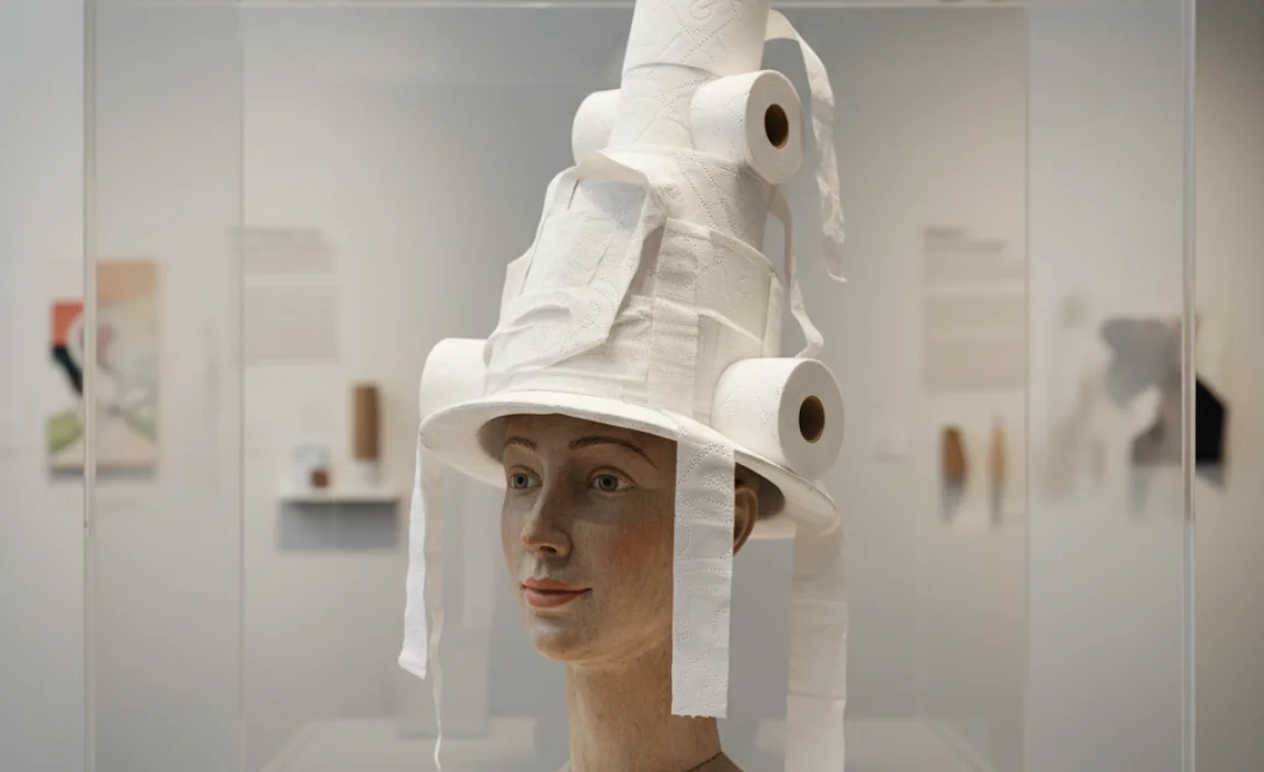 The Origins of the Toilet Paper Hat