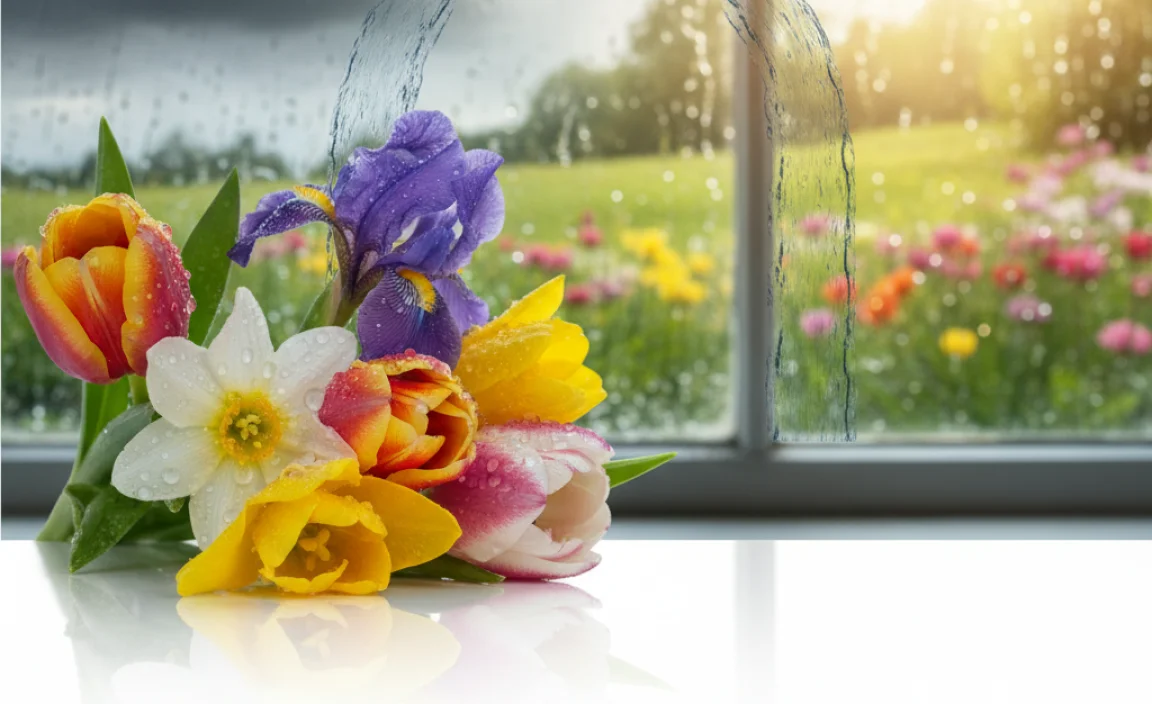 The Relationship Between April Showers and May Flowers