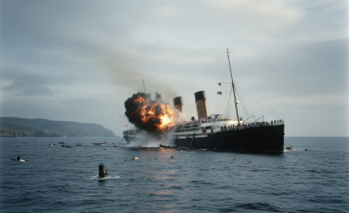 The Sinking of the Lusitania