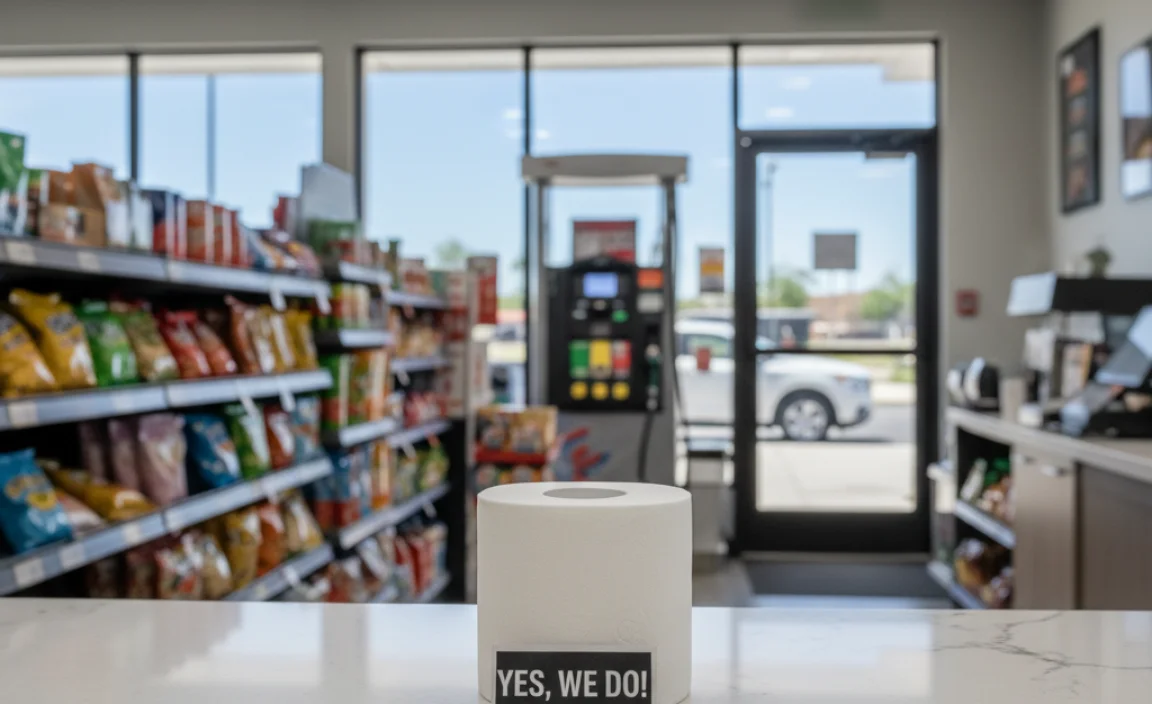 Toilet Paper Availability at Gas Stations