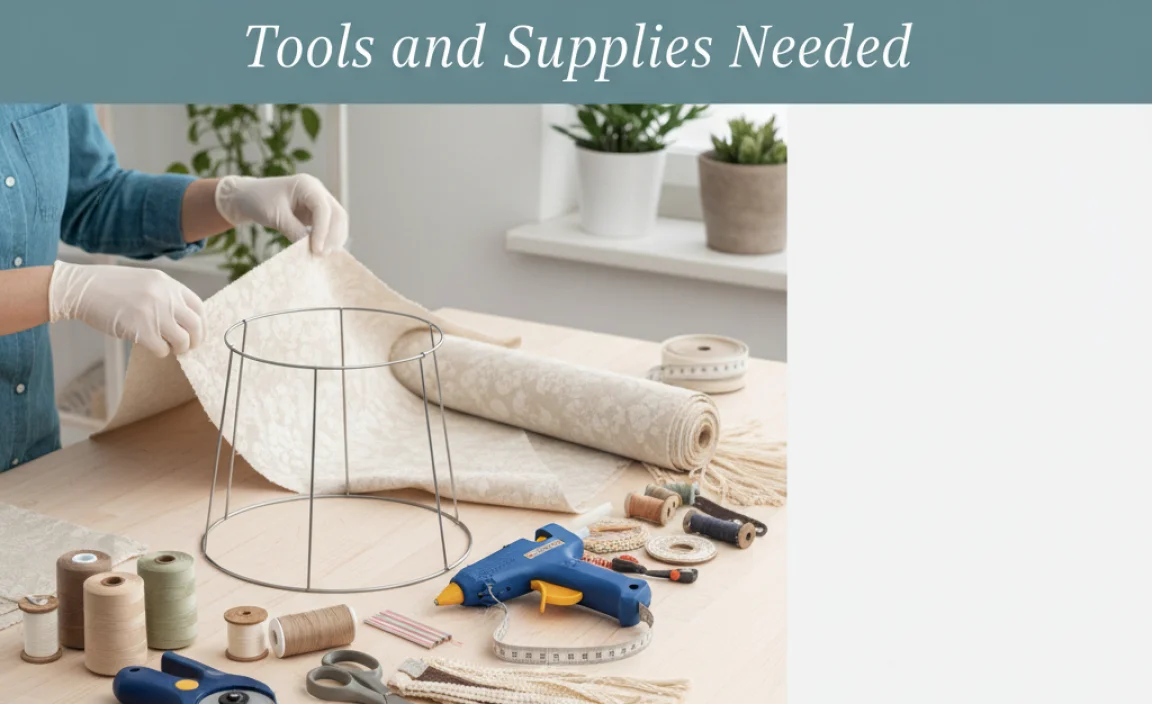 Tools and Supplies Needed