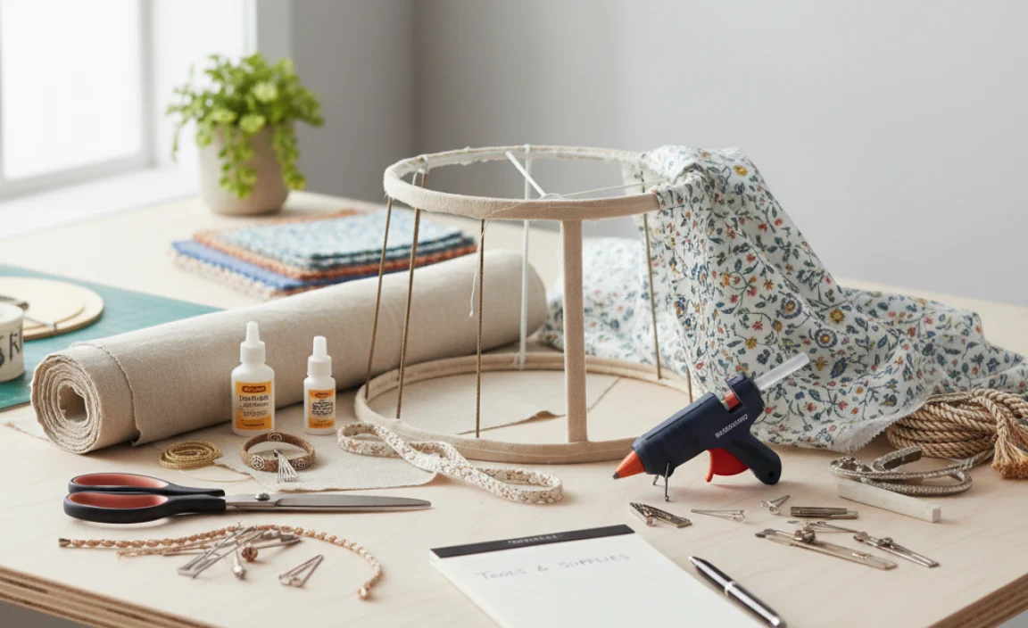 Tools and Supplies Needed