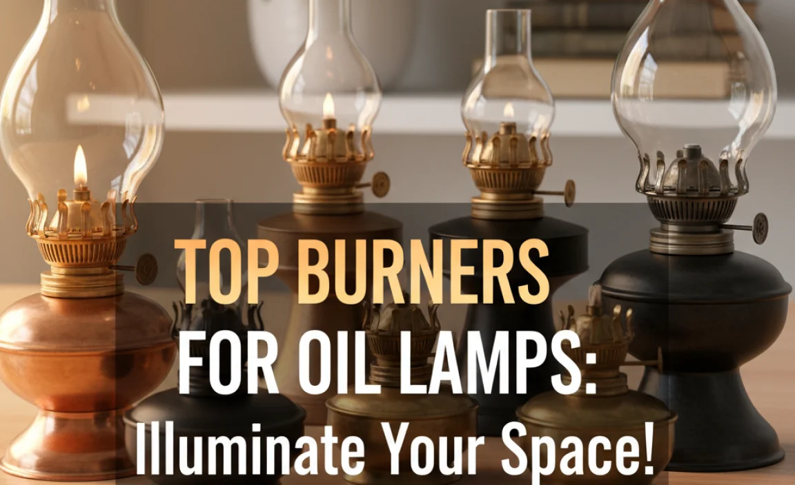 Top Burners For Oil Lamps: Illuminate Your Space!