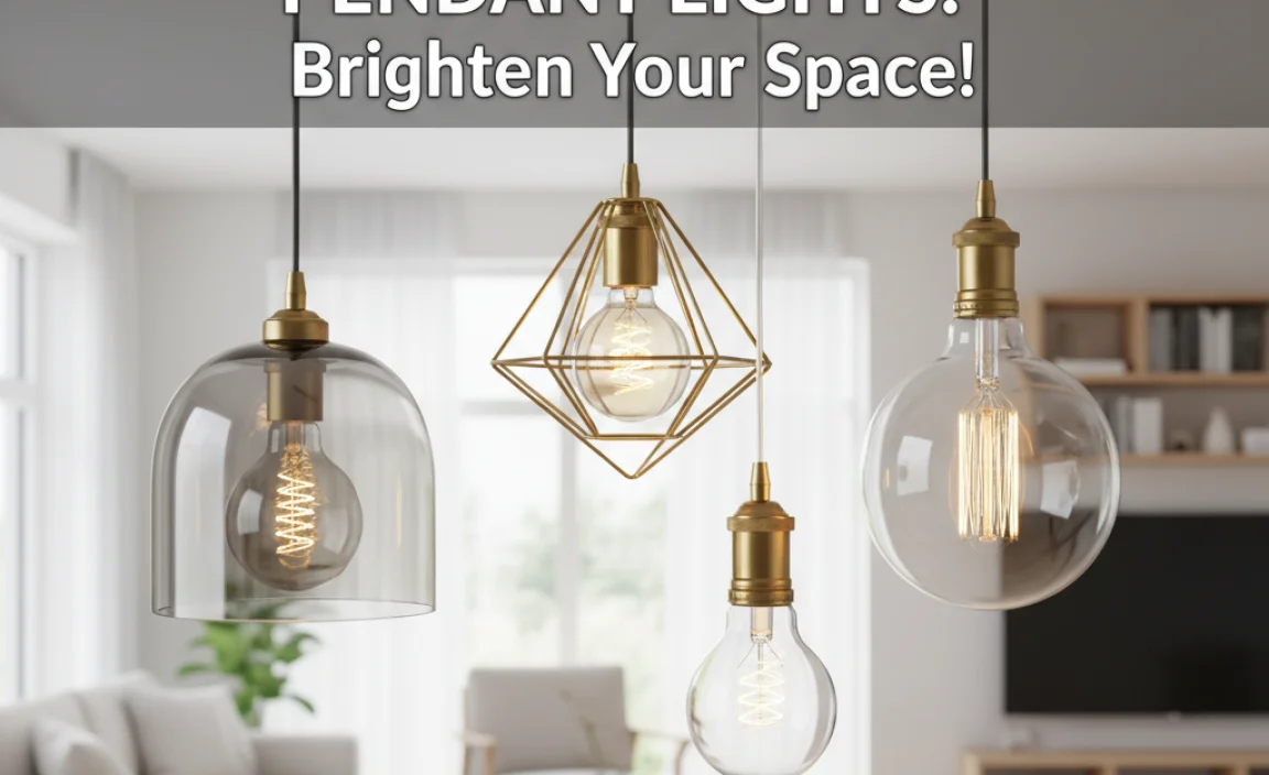 Top Light Bulbs For Pendant Lights: Brighten Your Space!