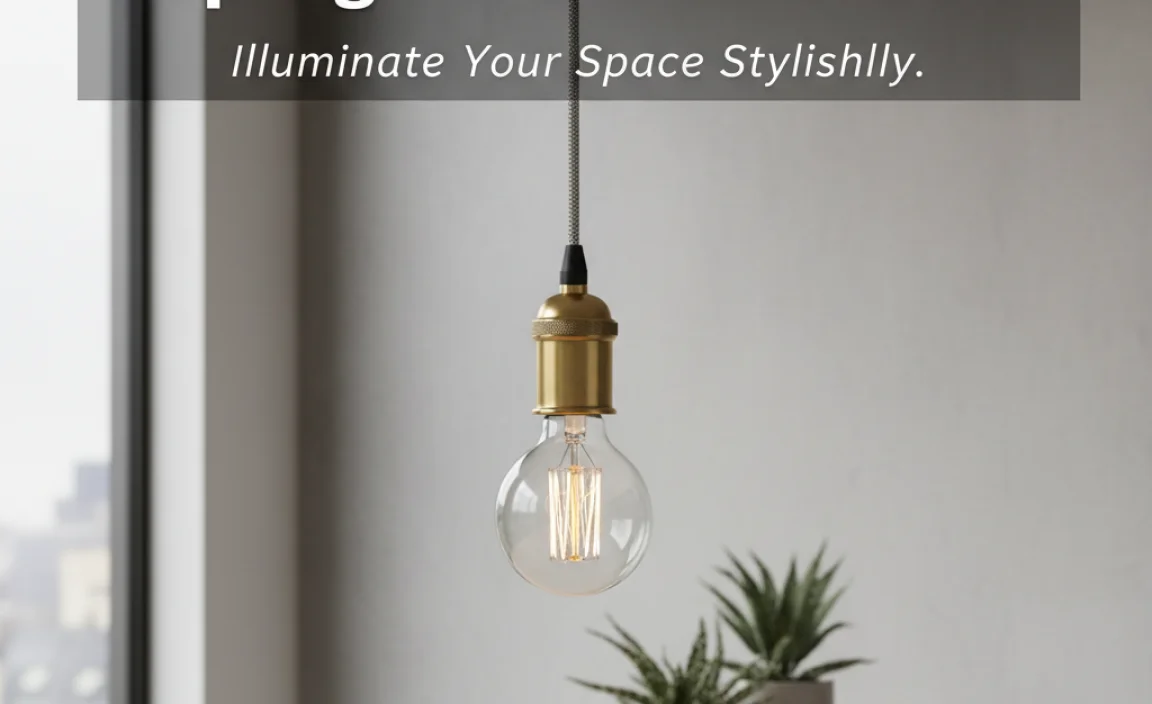 Top Light Kit For Pendant: Illuminate Your Space Stylishly