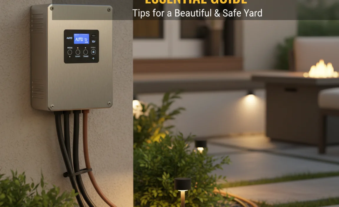 Transformer For Low Voltage Outdoor Lighting: Essential Guide