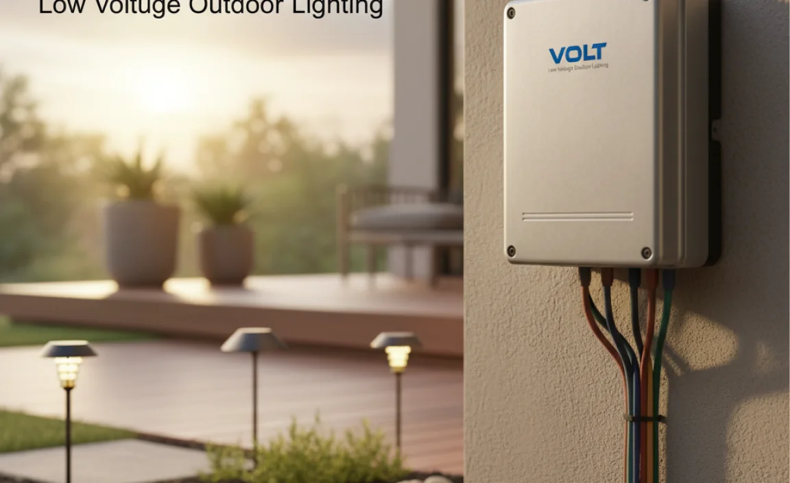 Transformer for Low Voltage Outdoor Lighting