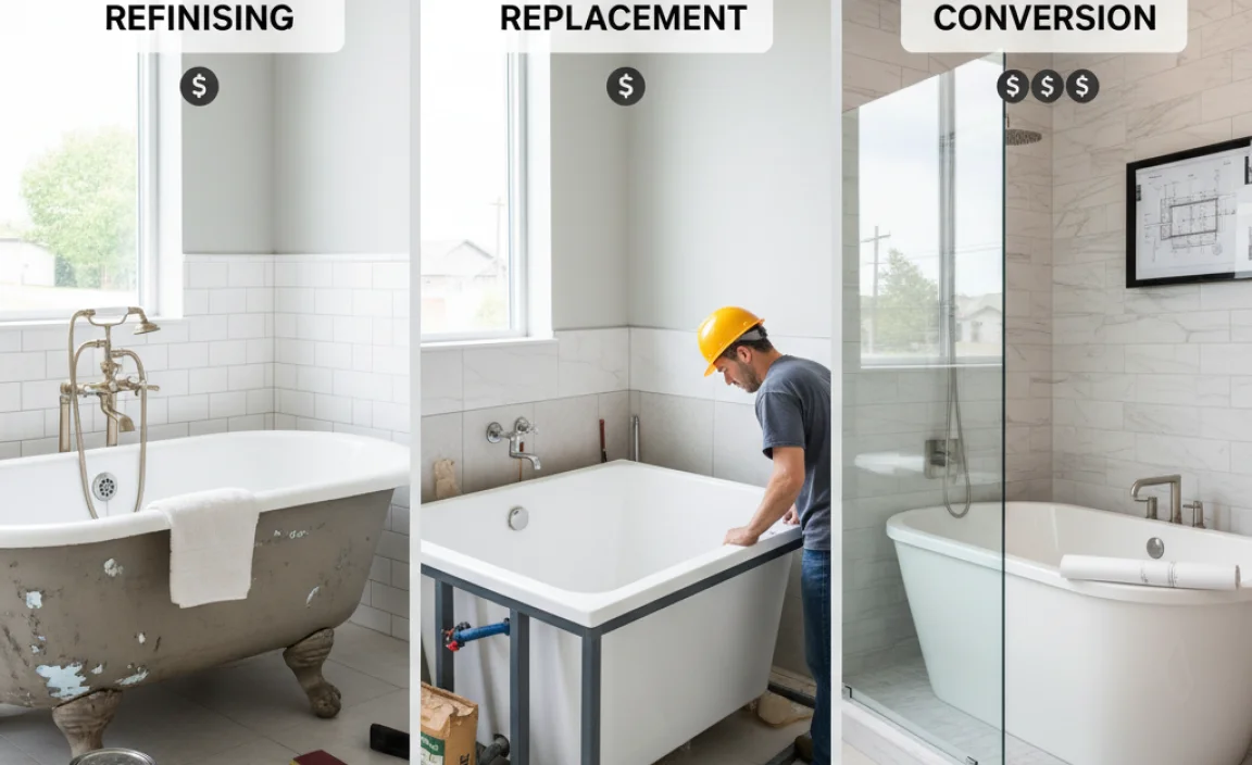 Types of Bathtub Renovations