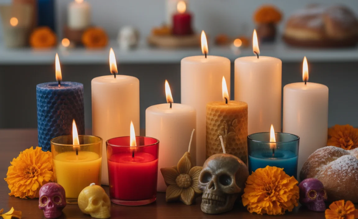 Types of Candles Used