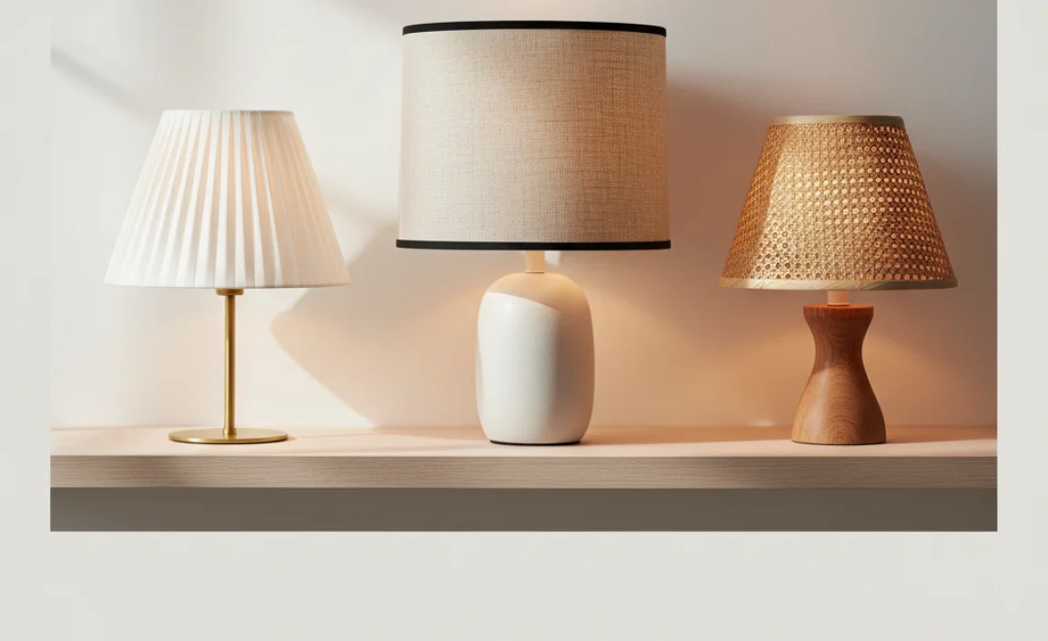 Types of Clip On Lamp Shades