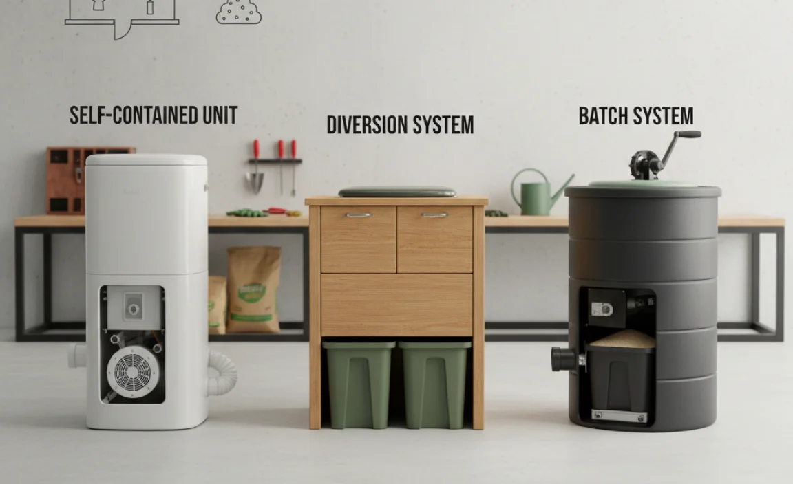 Types of Composting Toilets