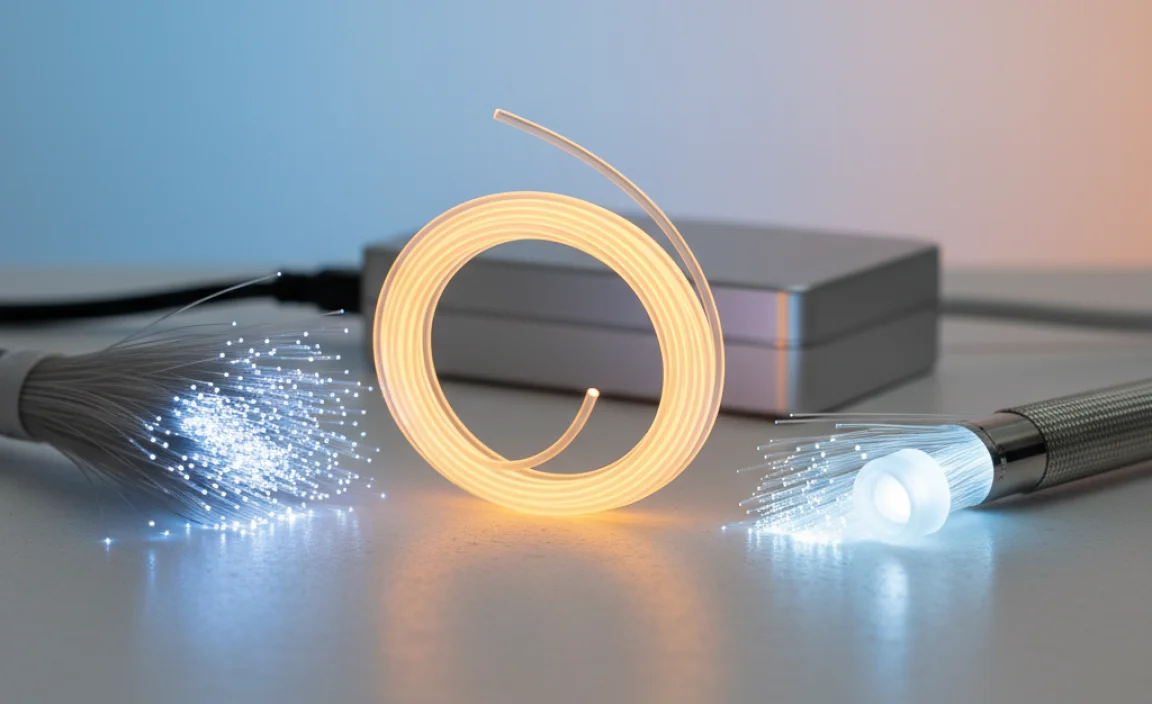 Types of Fiber Optic Cables for Lighting Applications